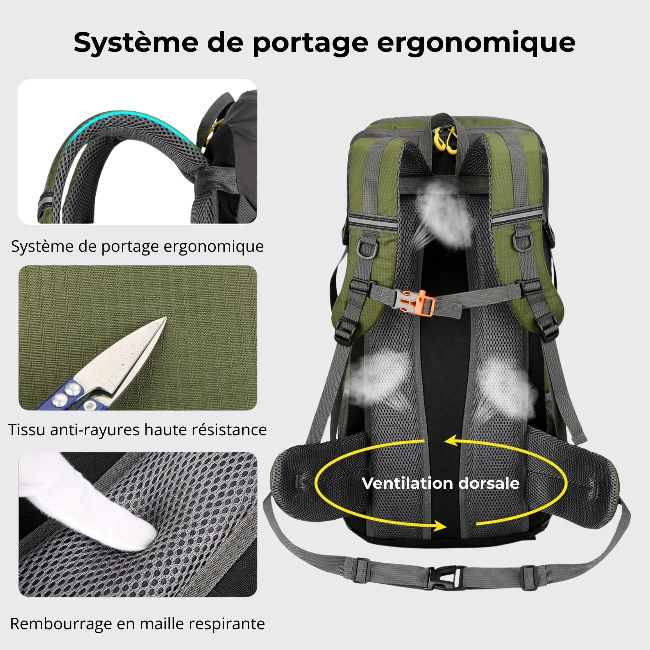 Sac à Dos Randonnée 50L