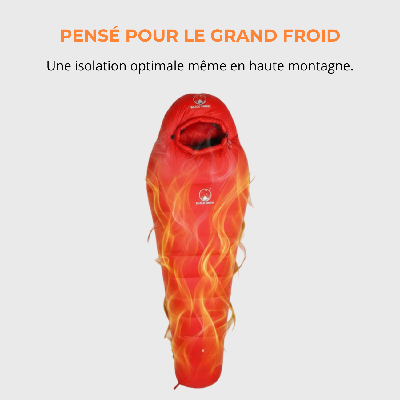 Sac de Couchage Grand Froid pour Trekking