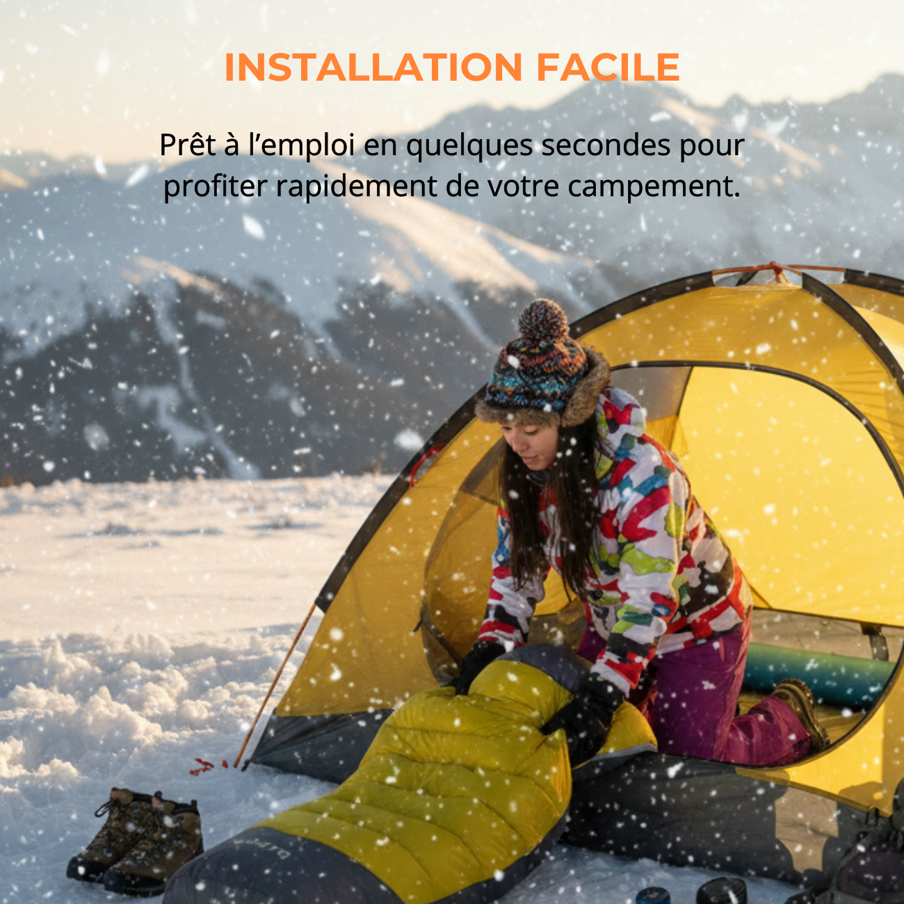 Sac de Couchage Camping