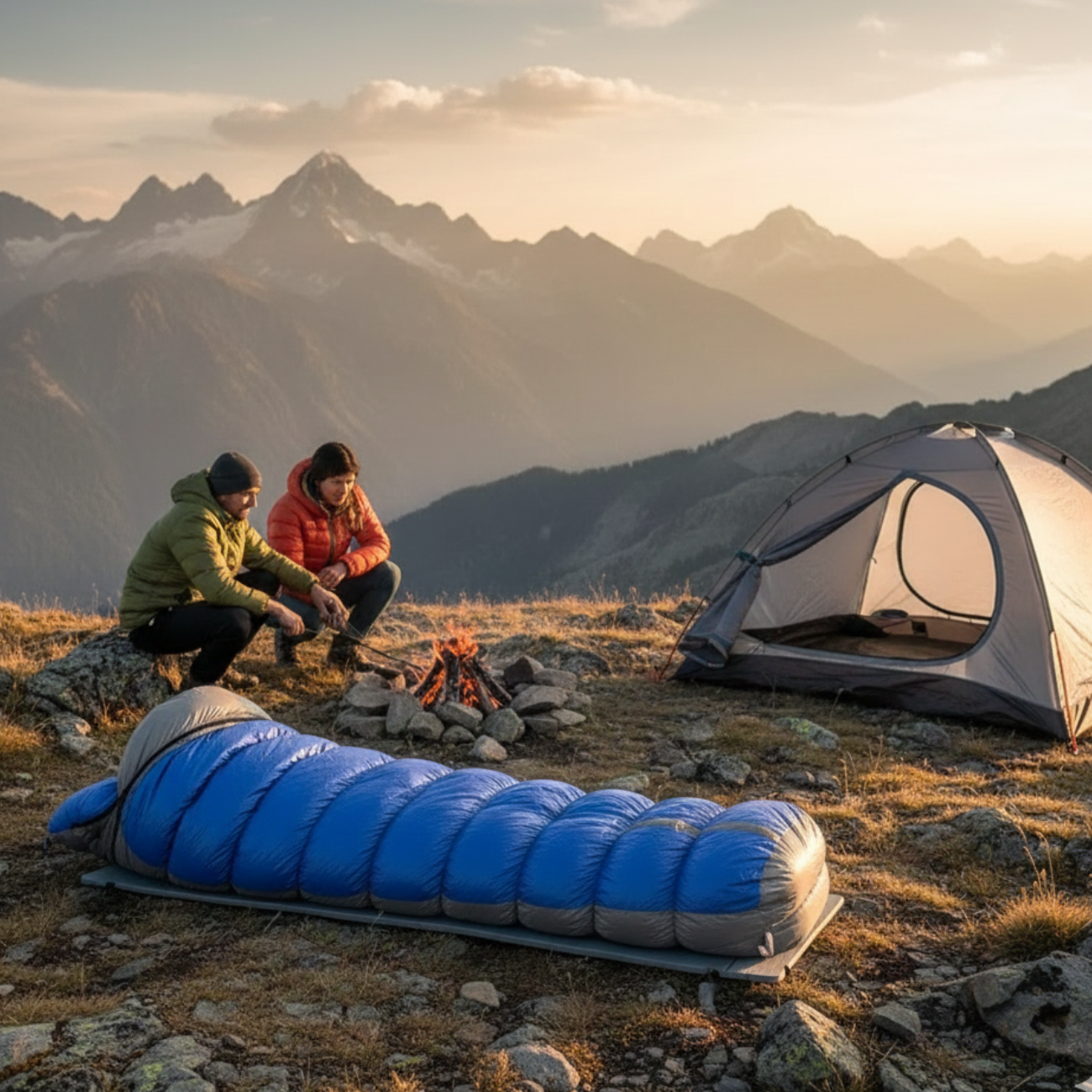 Sac de Couchage Chaud et Léger