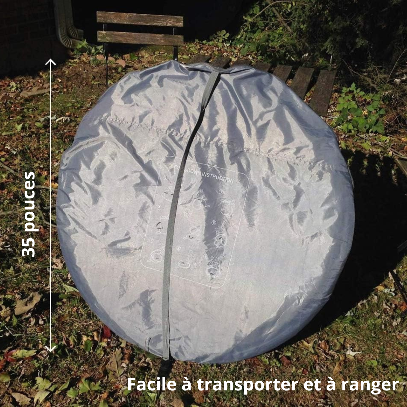 Tente de camping - 3 à 4 places | Montage Instantané