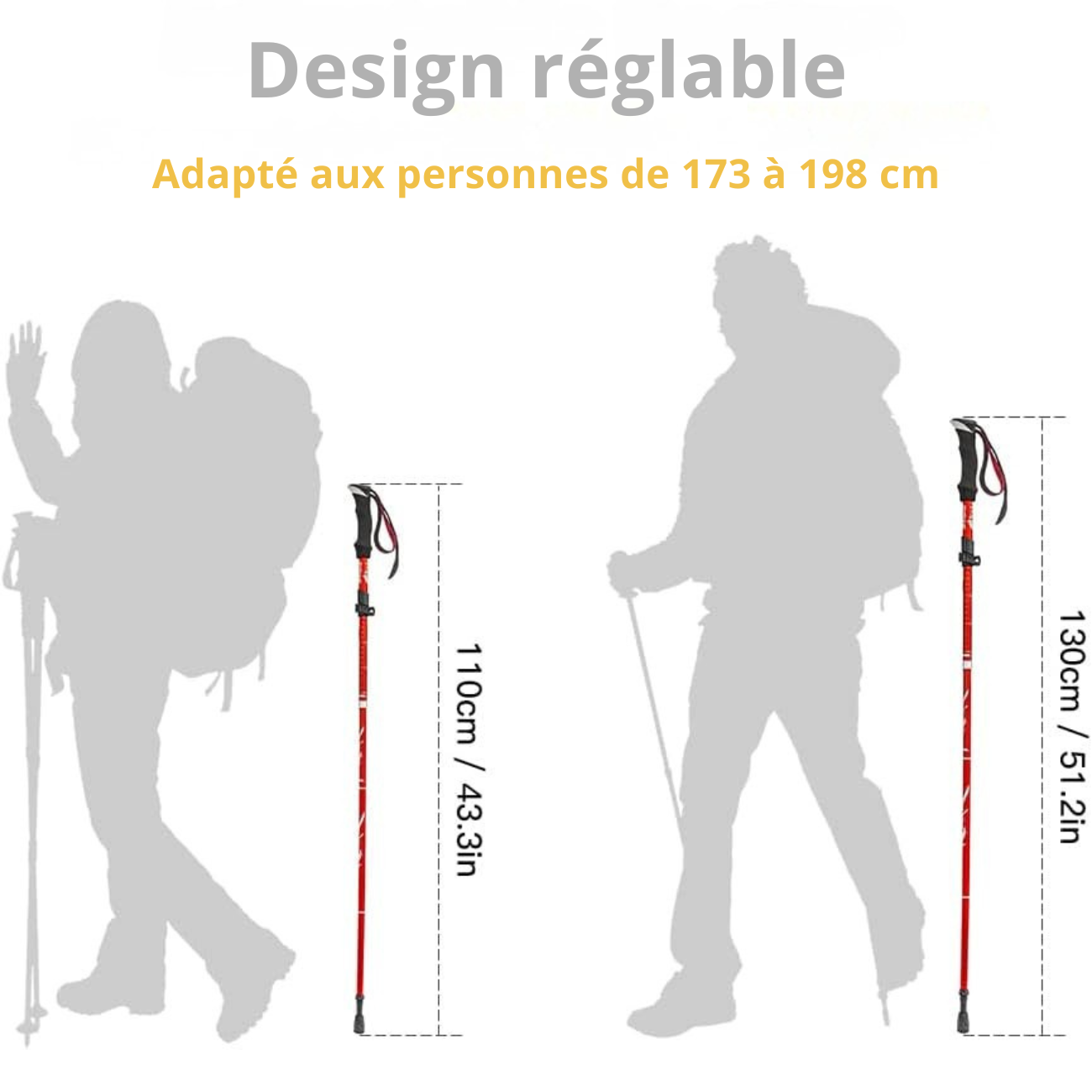 Bâtons de Marche Randonnée