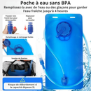 Trail Hydration Backpack with 2L Water Bladder