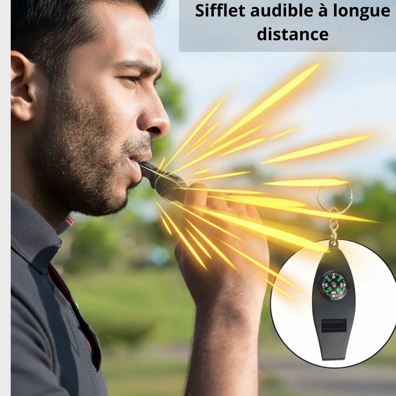 Sifflet Boussole