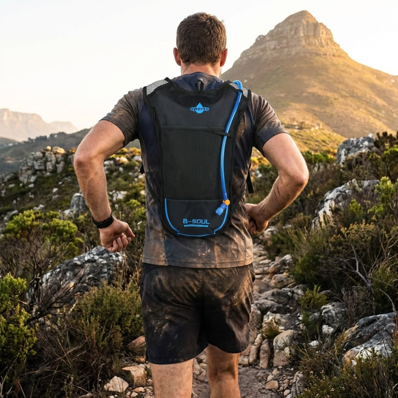 Sac Hydratation Trail avec Poche à Eau 2L