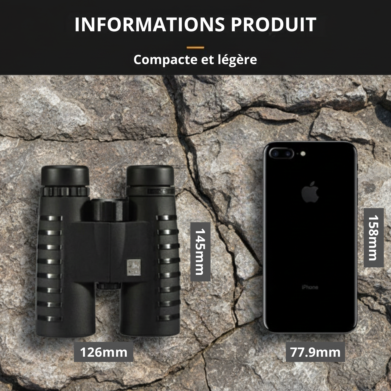 Jumelles Randonnée Puissante