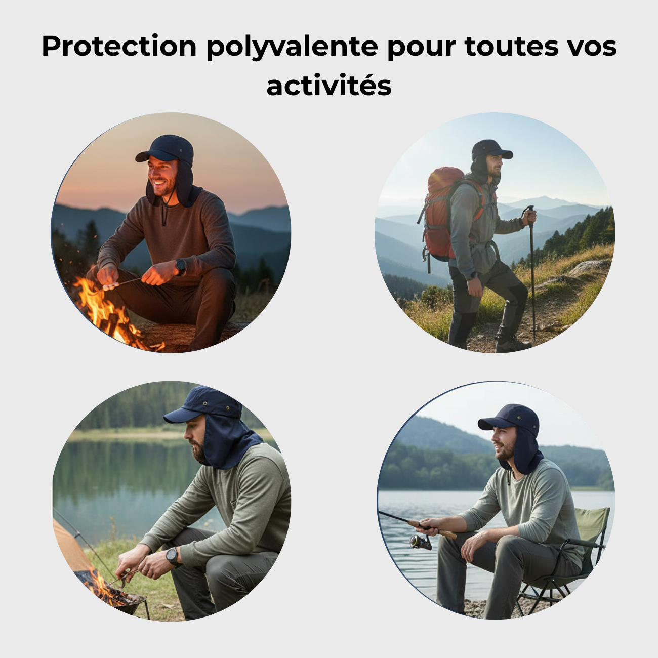 Casquette Randonnée Anti UV