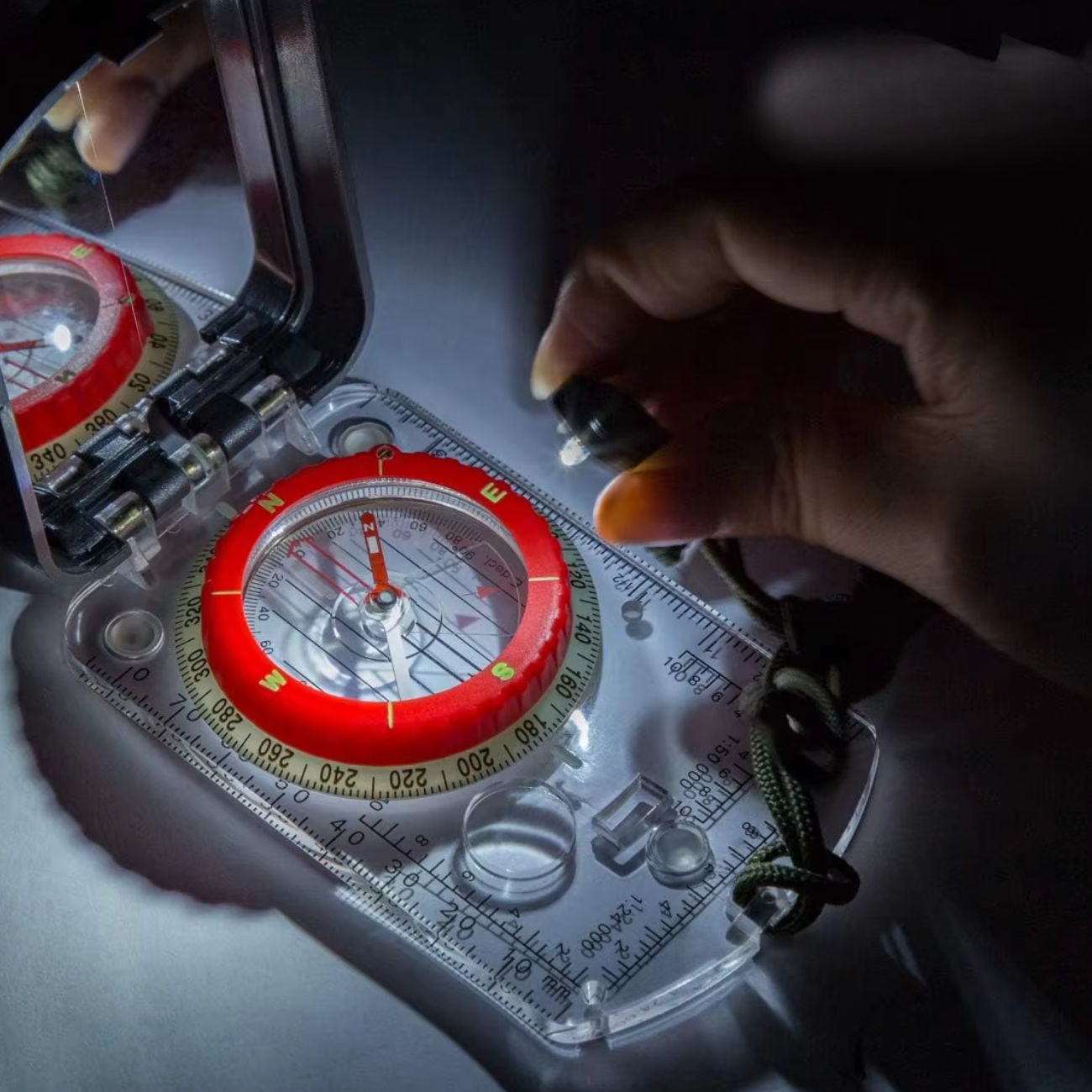 Boussole de Randonnée LED