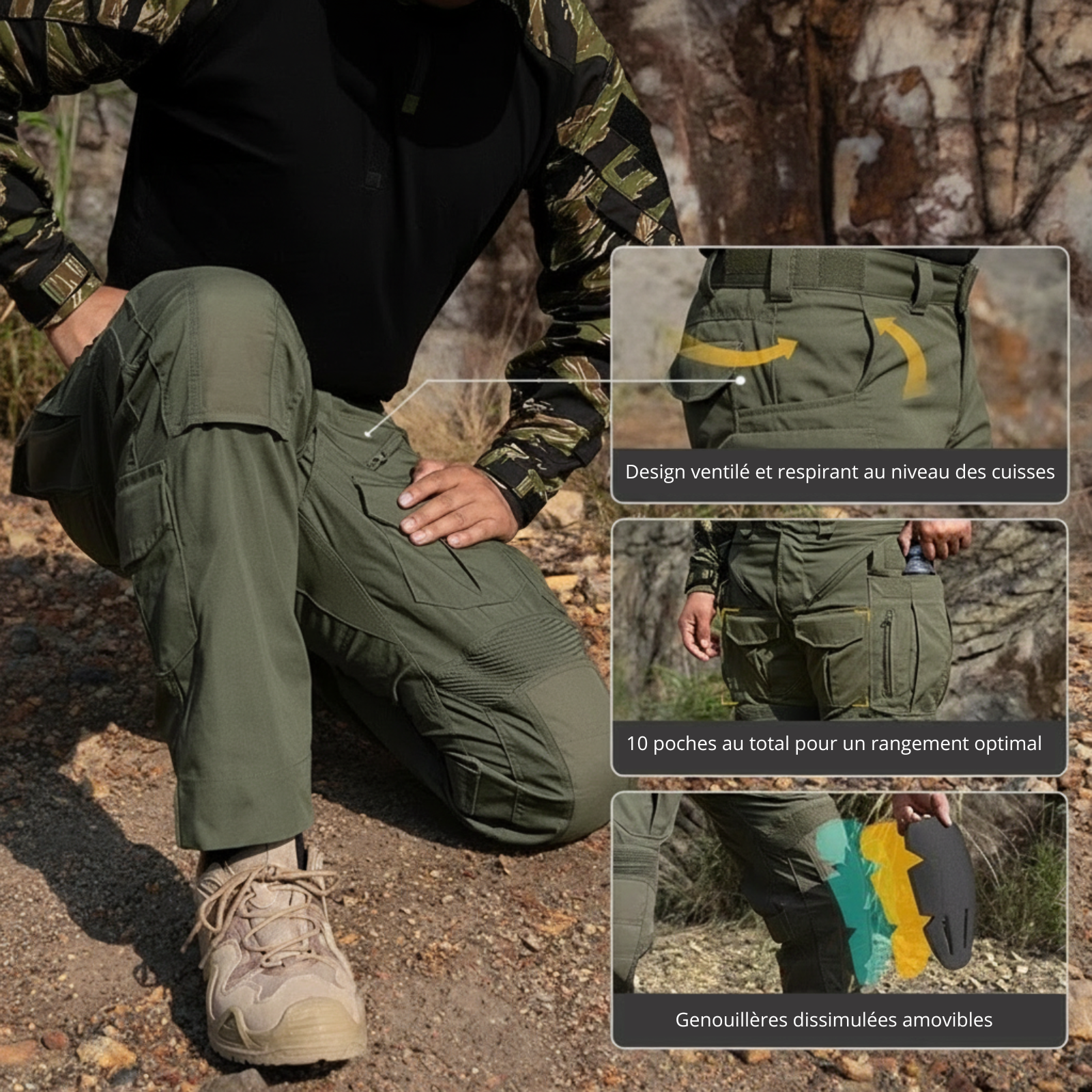 Camo Trekking Pants