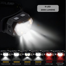 Waterproof 9 LED Headlamp