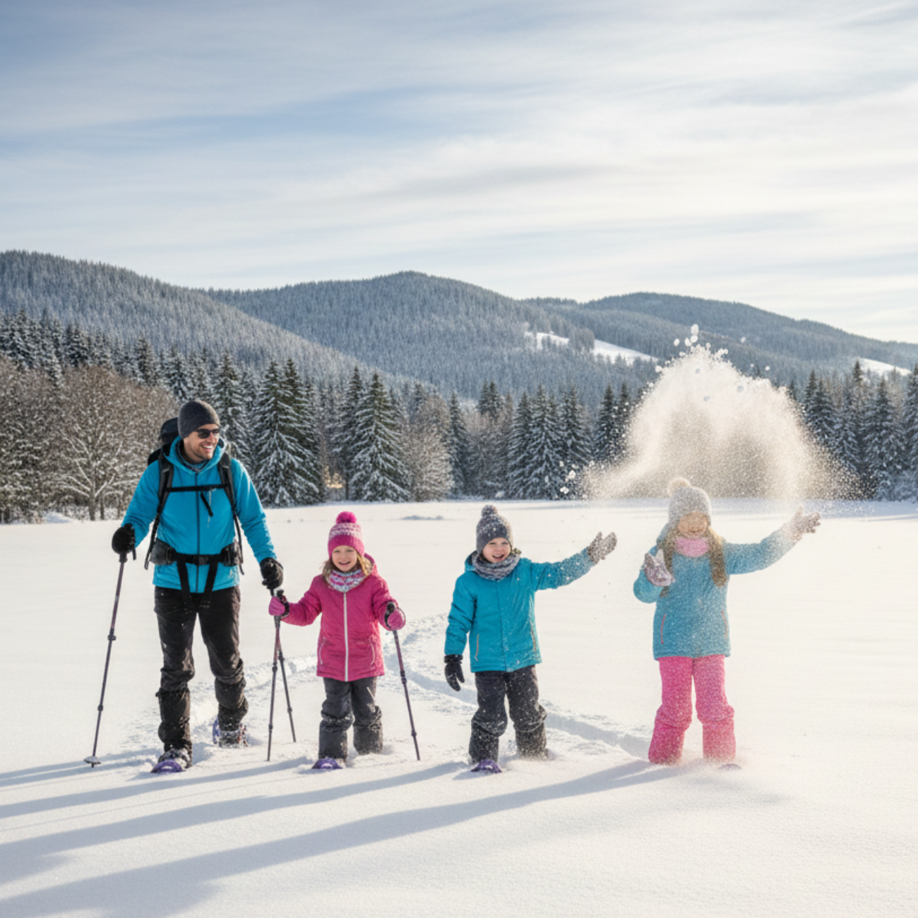 Raquettes à Neige en Plastique