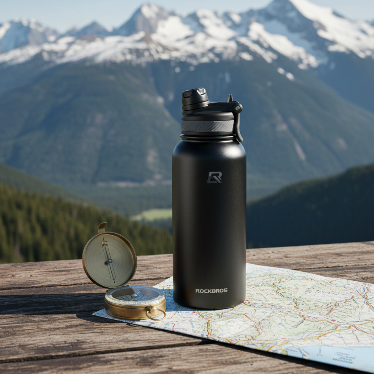 Gourde Isotherme Montagne