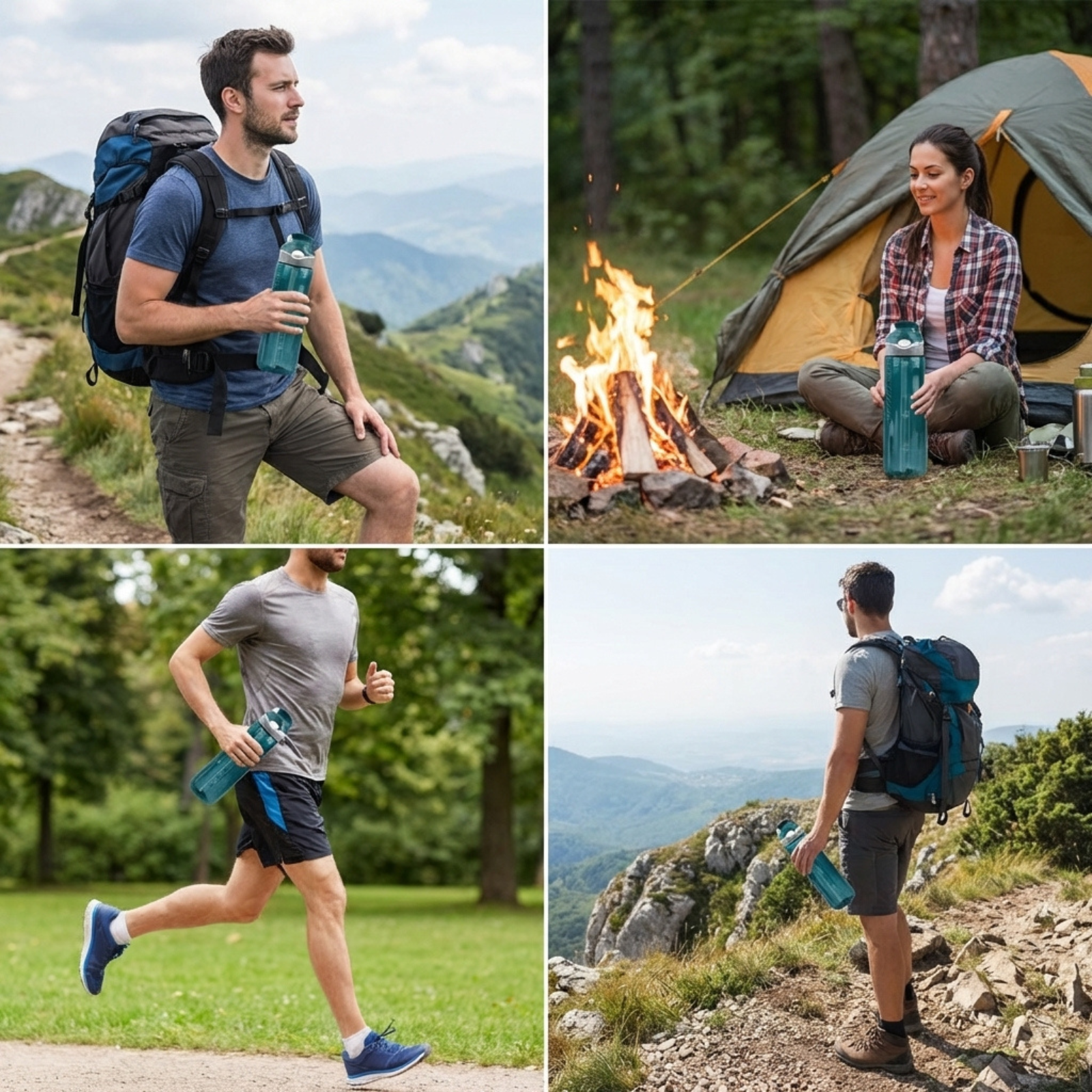 Filtered Hiking Water Bottle