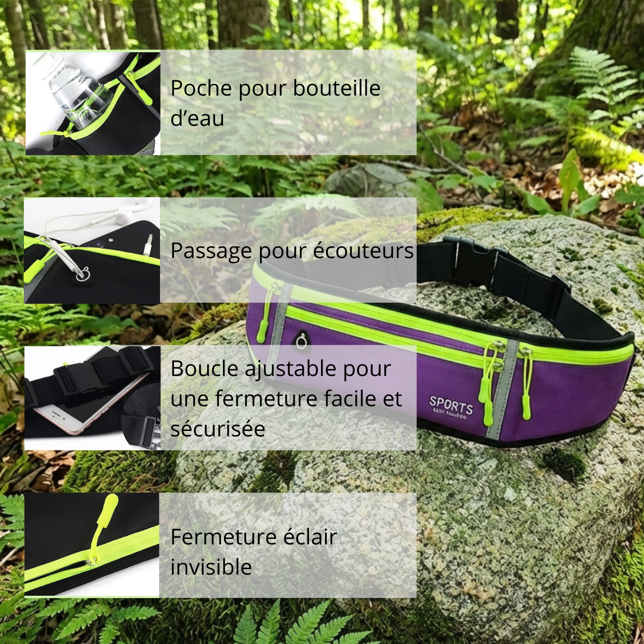 Ceinture d'Hydratation Trail