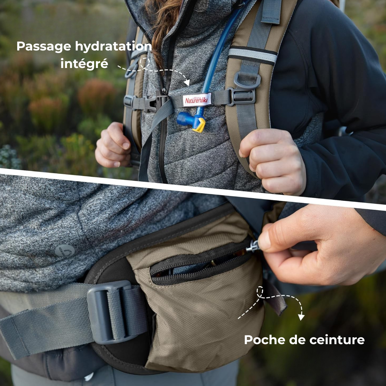 Sac de Trekking 70L - Ergonomique | Randonnée
