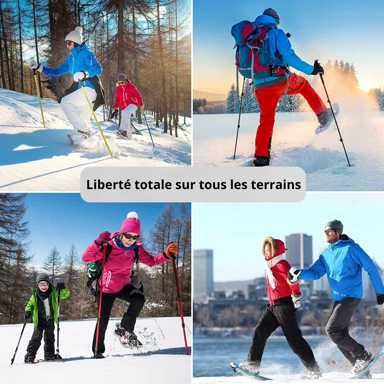 Raquettes à Neige en Aluminium