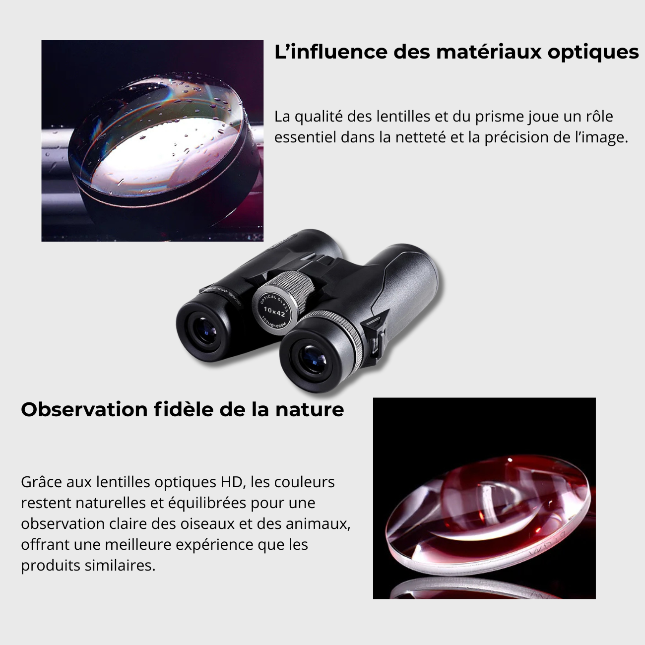 Jumelles Légères Randonnée