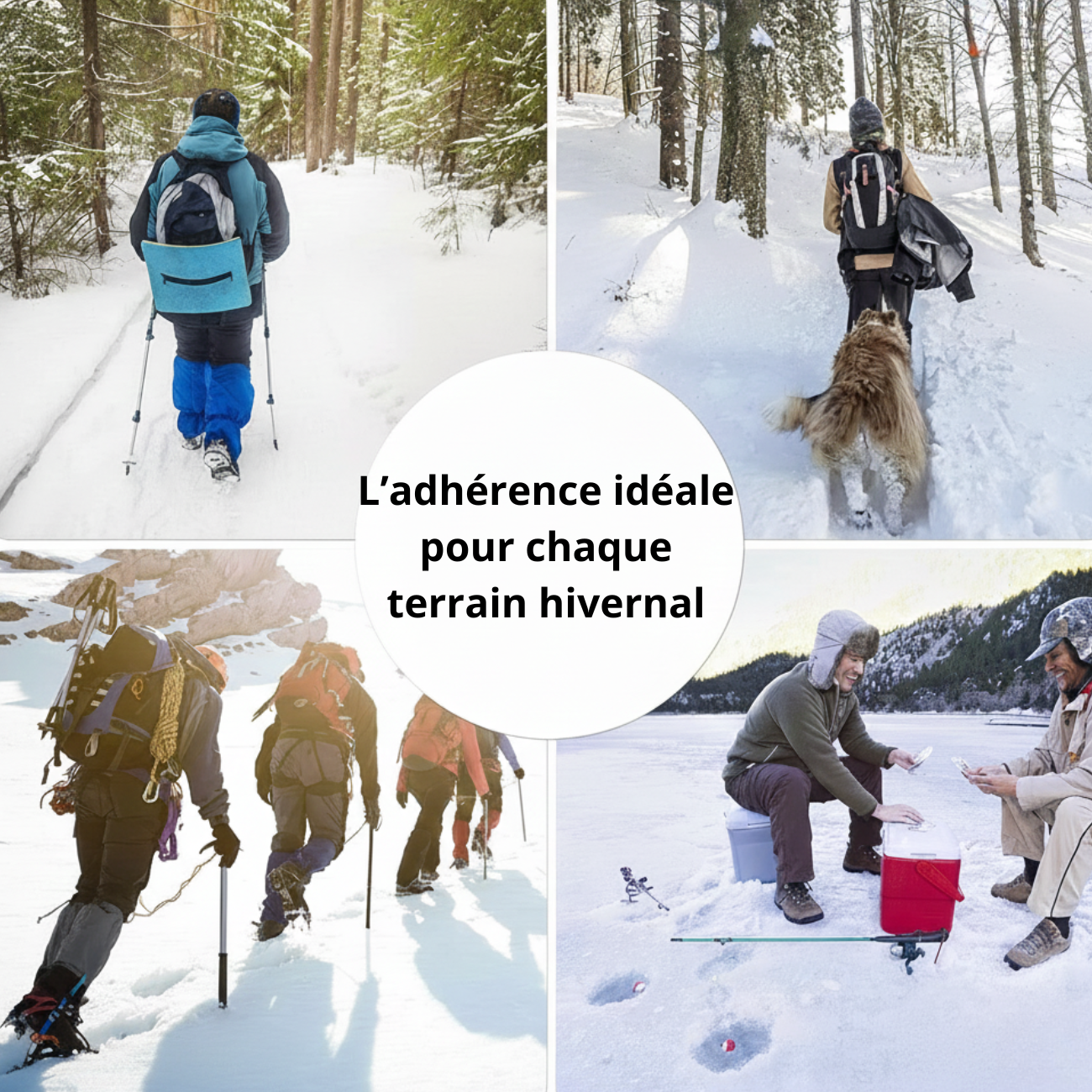 Crampons Neige à Chaîne