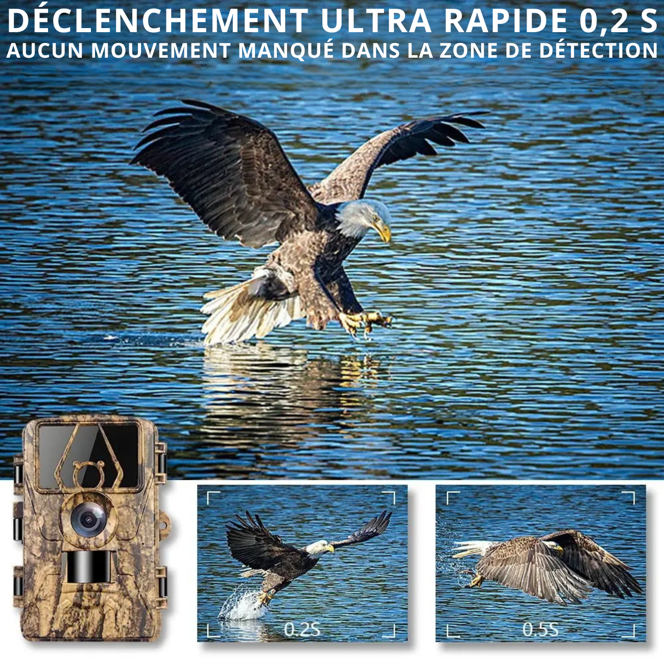 Caméra de Chasse Ultra HD