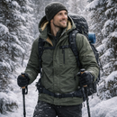 Waterproof Outdoor Parka with Fleece Lining