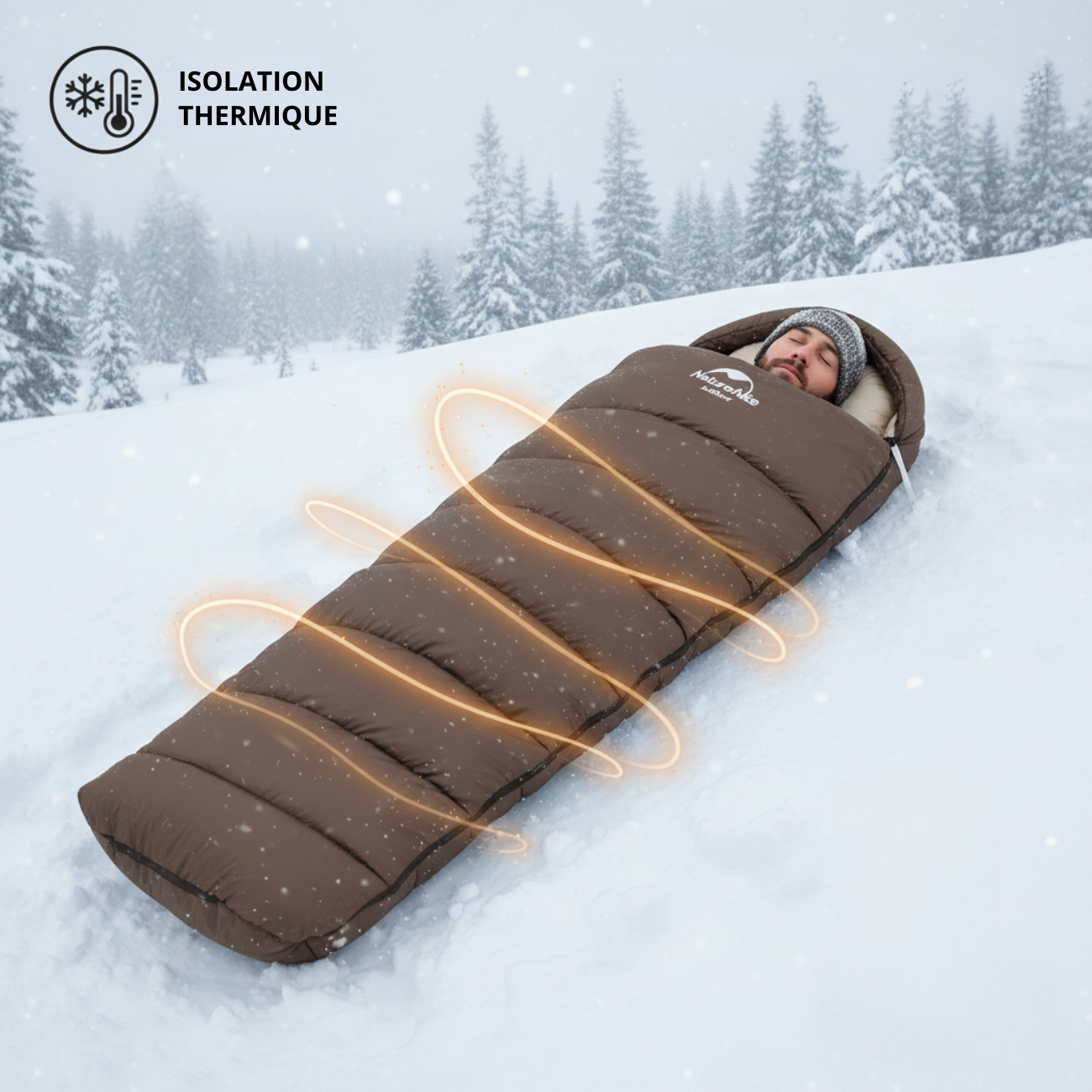 Sac de Couchage Ultra Confortable - Tout saison