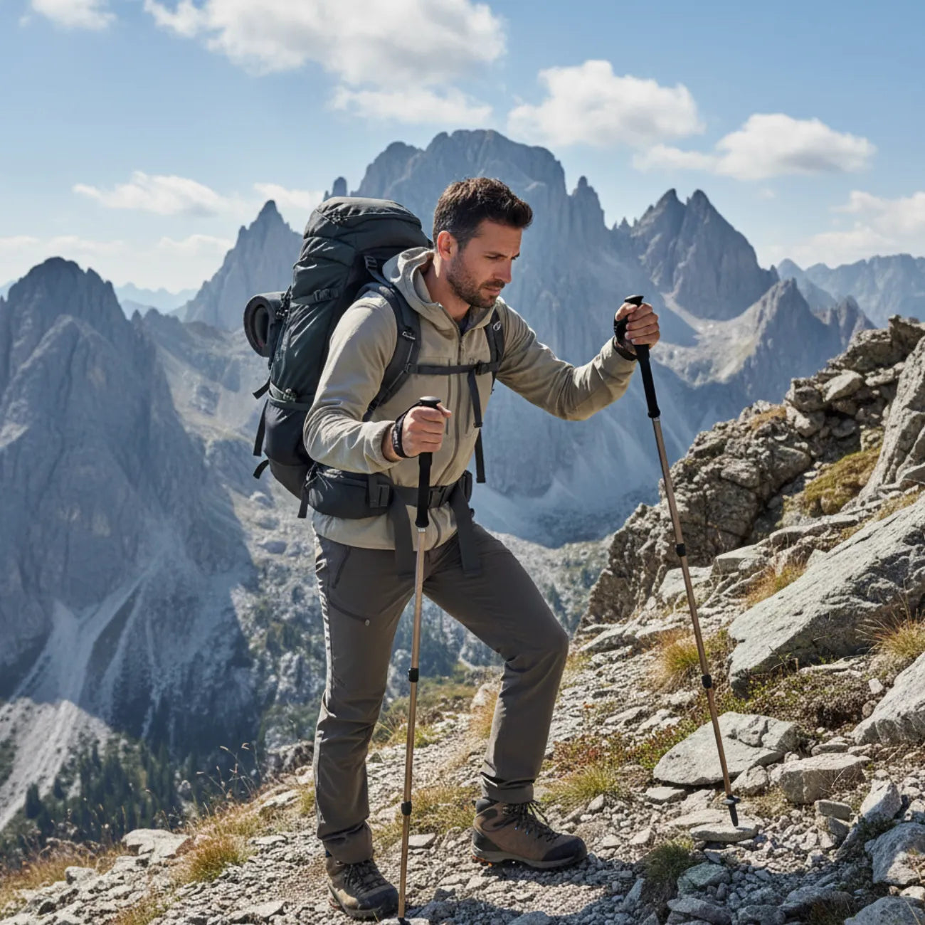 Bâtons de Randonnée Pliables