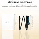 Bâtons de Randonnée en Fibre de Carbone