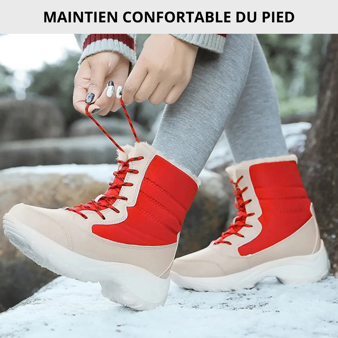 Bottines de Neige Après-Ski Femme
