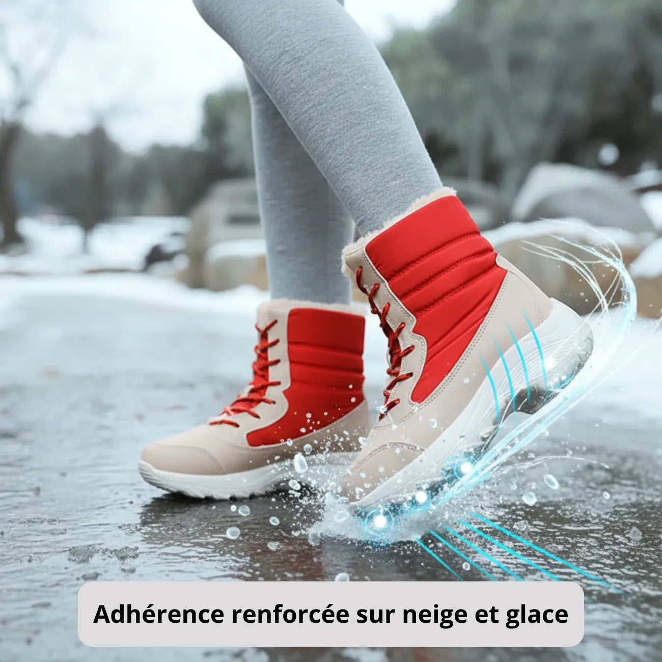 Bottines de Neige Après-Ski Femme