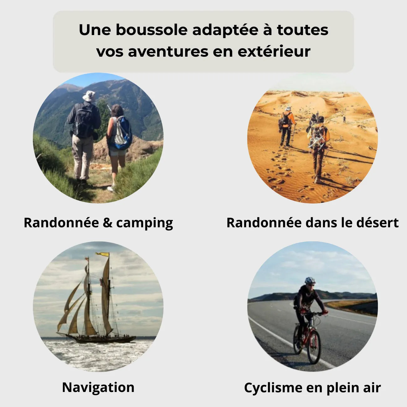 Boussole d'Orientation Camping