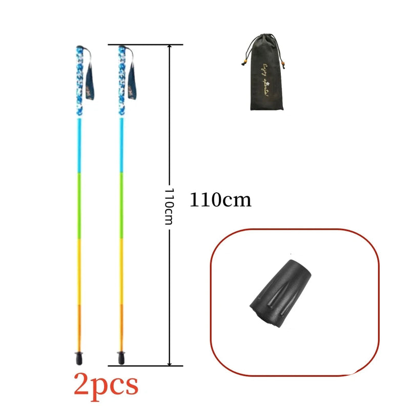 Bâtons de Randonnée Pliables - DTYSTORE