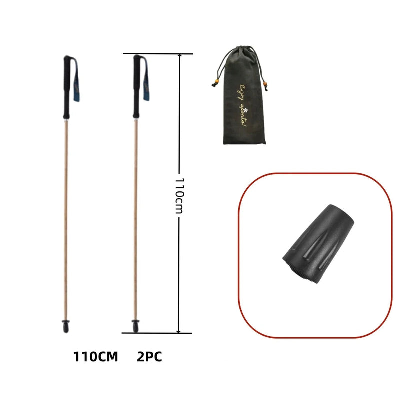 Bâtons de Randonnée Pliables - DTYSTORE