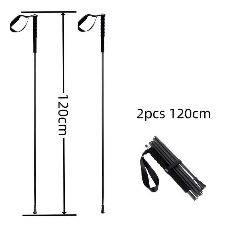 Bâtons de Randonnée Pliables - DTYSTORE