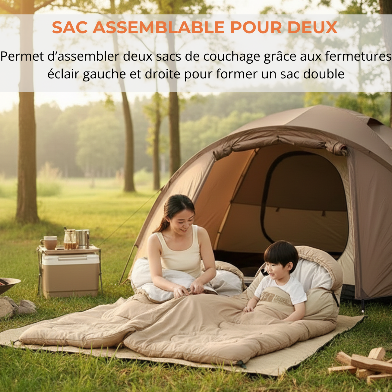 Sac de Couchage Leger Trekking