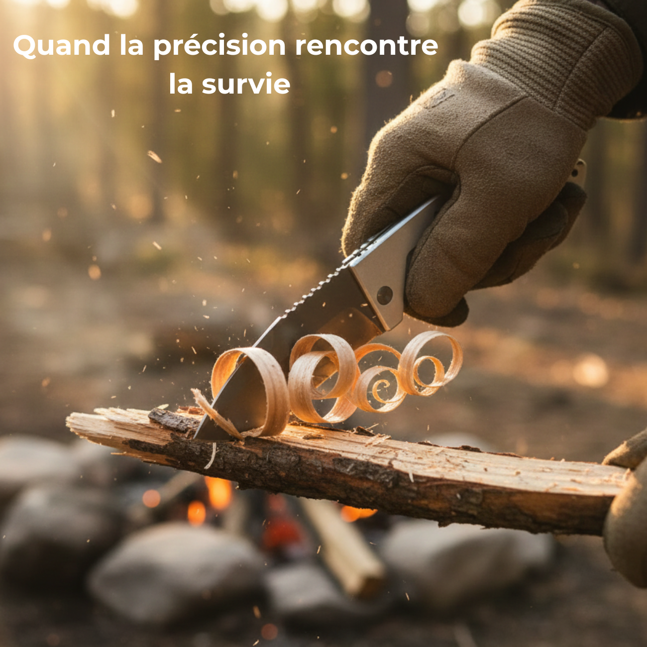 Couteau de Survie en Aluminium