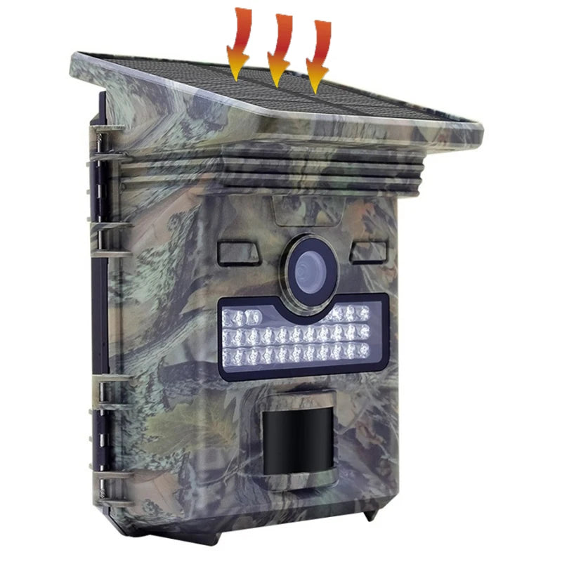 Caméra de Chasse avec Panneau Solaire - DTYSTORE