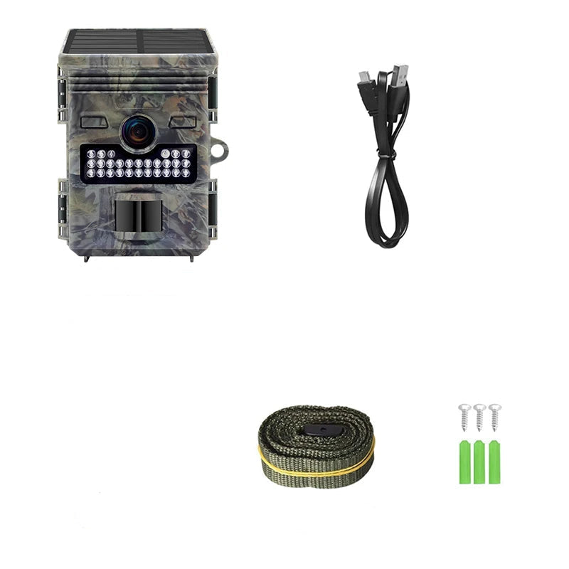 Caméra de Chasse avec Panneau Solaire - DTYSTORE