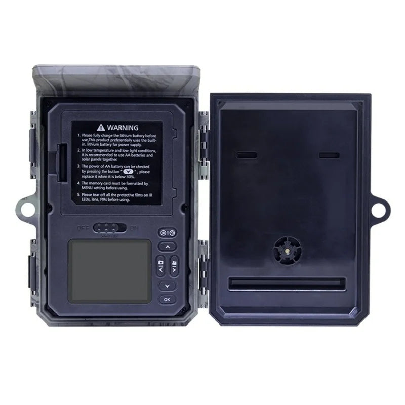 Caméra de Chasse avec Panneau Solaire - DTYSTORE