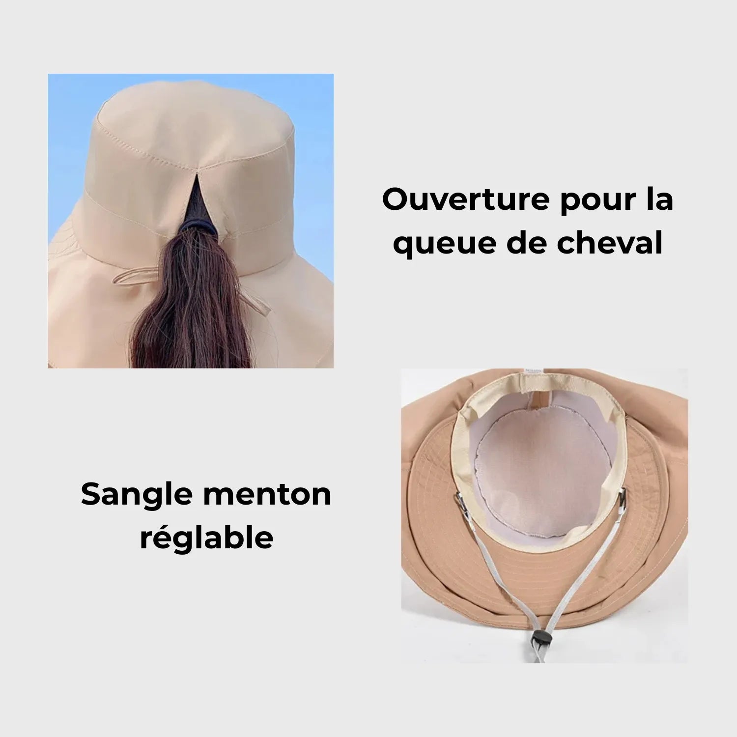 Chapeau Randonnée Femme Anti-UV