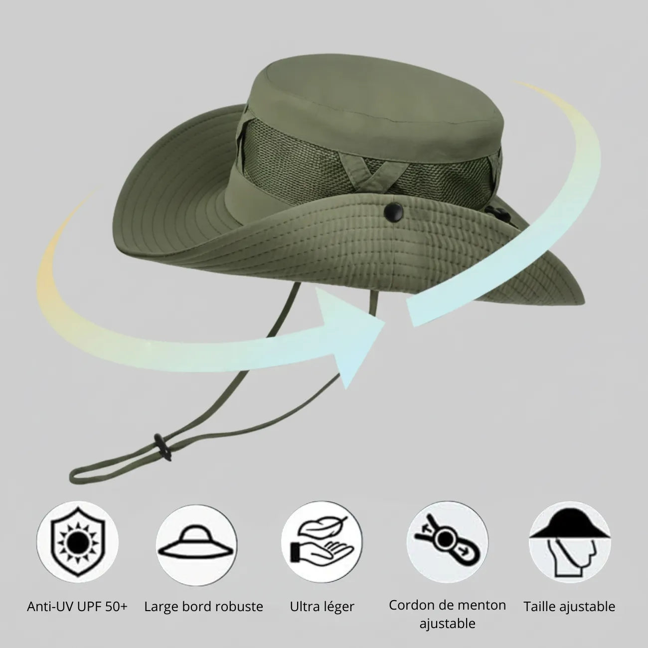 Chapeau de Randonnée Ventilé