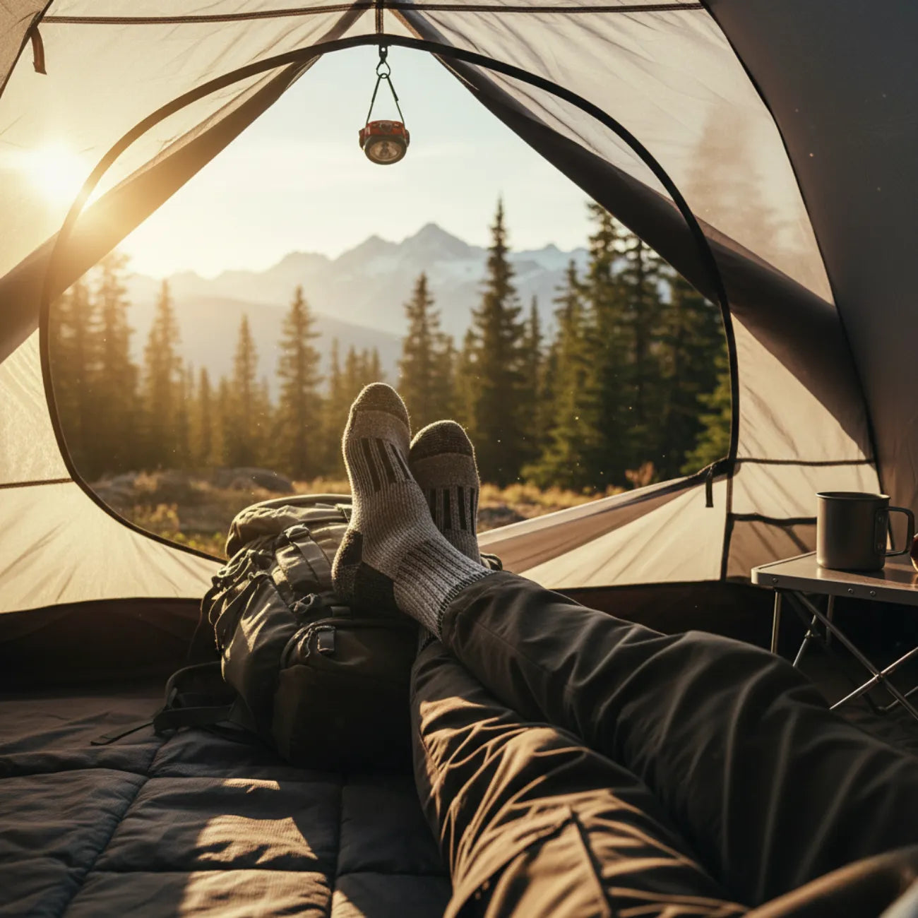 Chaussettes de Randonnée En Laine