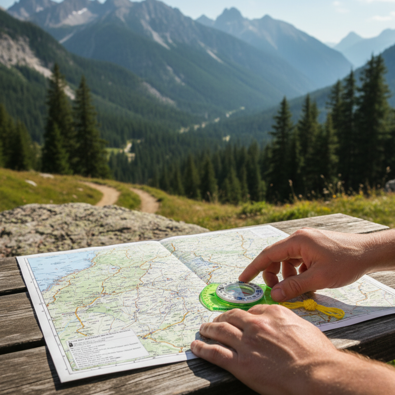 Boussole d'Orientation Camping