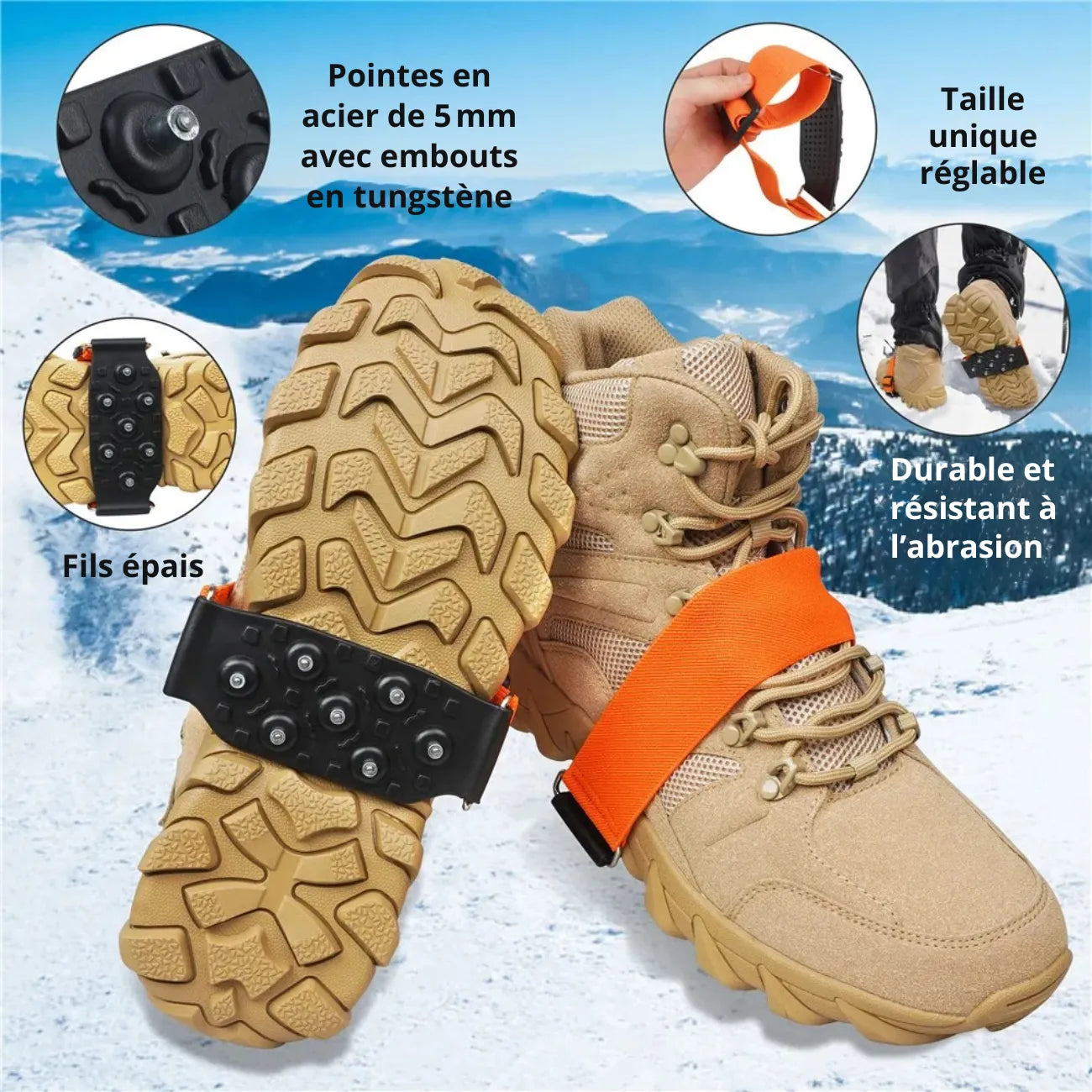 Crampons Randonnée Neige