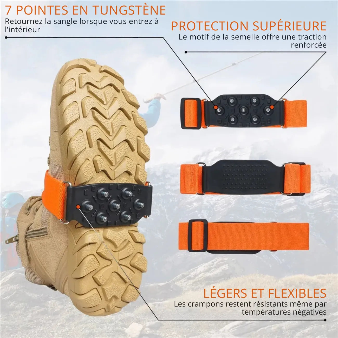 Crampons Randonnée Neige