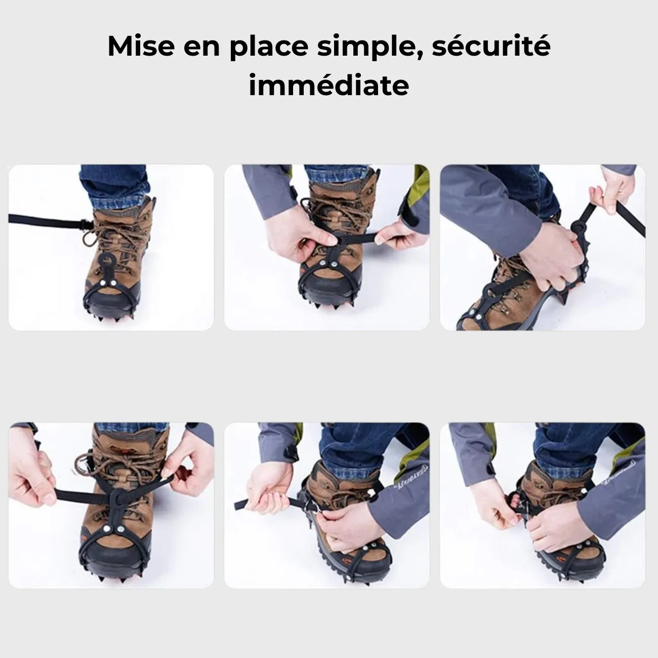 Crampons pour la Neige