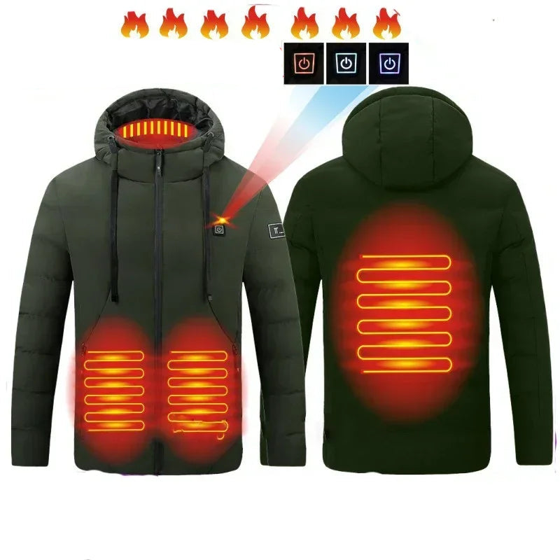 Doudoune Capuche Chauffante - DTYSTORE