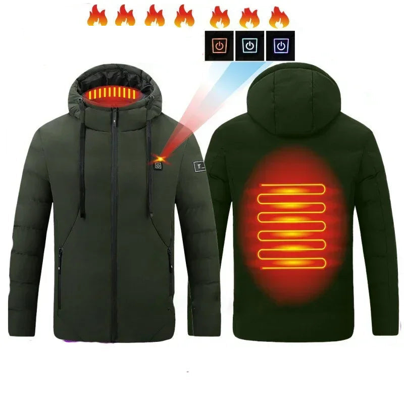 Doudoune Capuche Chauffante - DTYSTORE