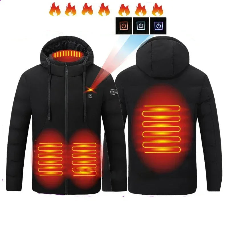 Doudoune Capuche Chauffante - DTYSTORE