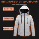 Doudoune Capuche Chauffante