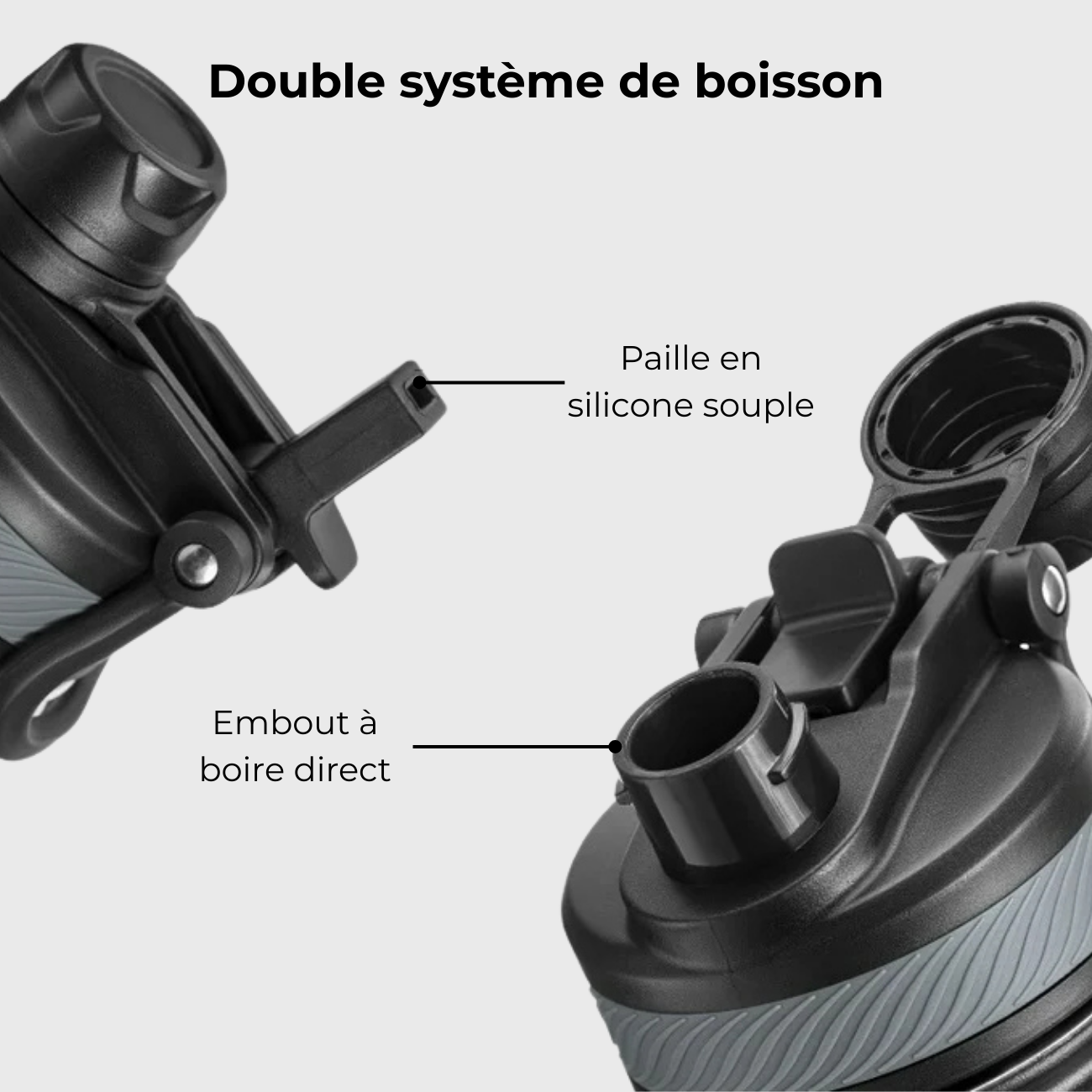 Gourde Isotherme Montagne